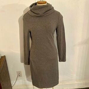 Banana Republic Cowl Neck Sweater Dress Sz S